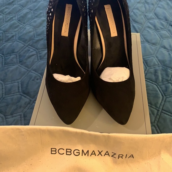BCBG MAXAZARIA STUDDED block heel pumps - Picture 5 of 7